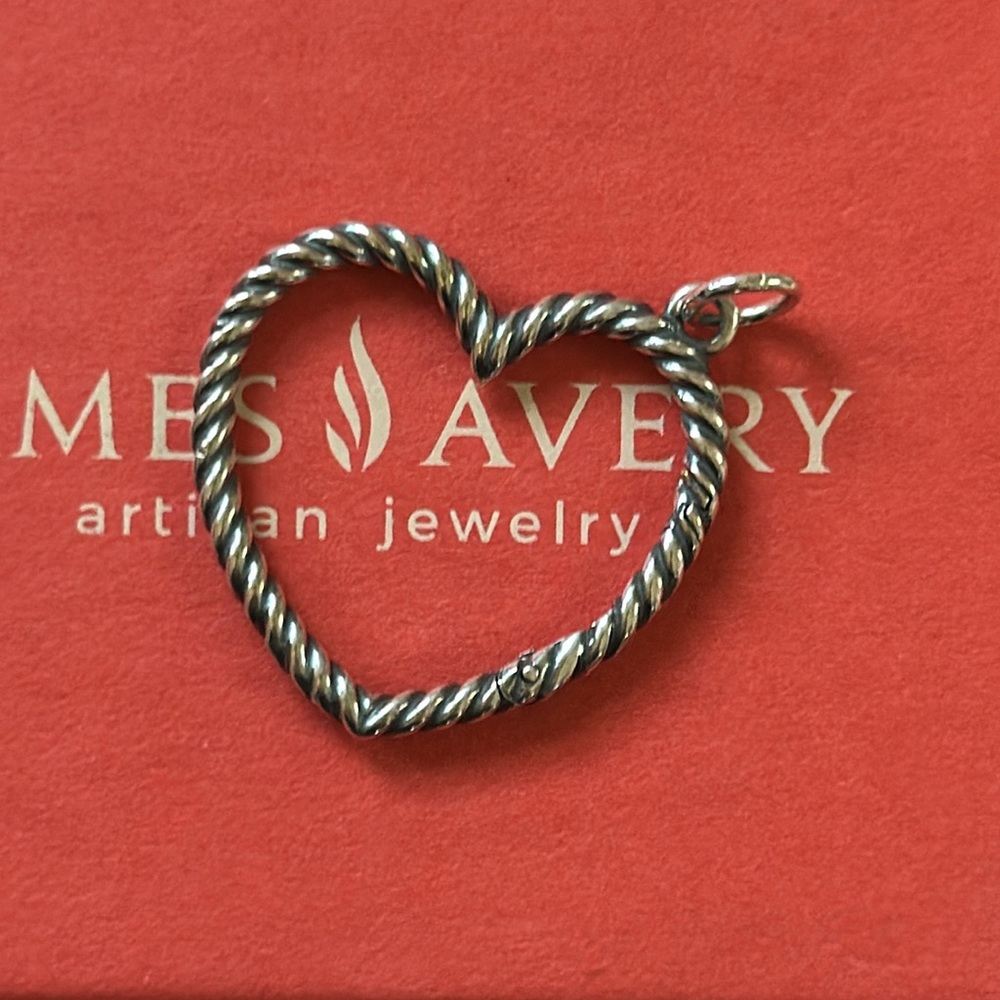 James Avery Charm Holder Pendant